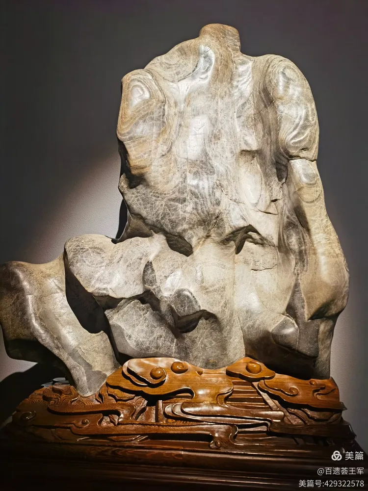 王军携妻赏柳州奇石